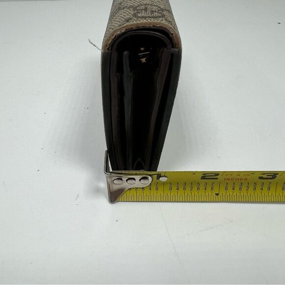 Auth Gucci Surpreme Bifold PVC Leather Beige Wallet - Picture 12 of 13